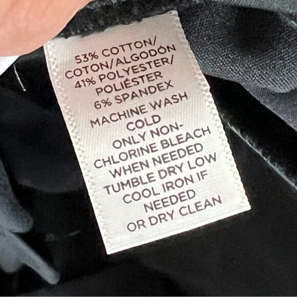 LOFT Plus Marisa Fit Skinny Ankle Pants Black Women’s Size 26 NWT NEW Office - Picture 12 of 16